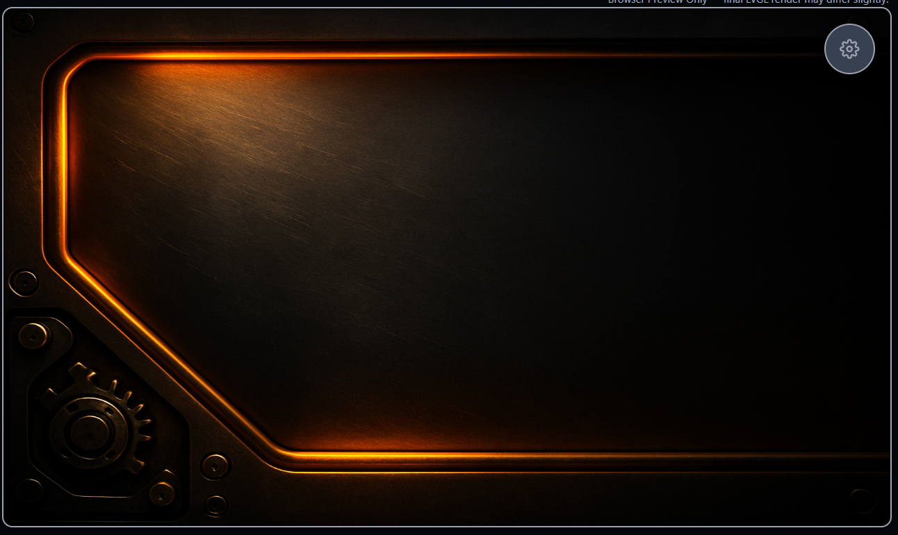 Amber Industrial exported ForgeUI interface